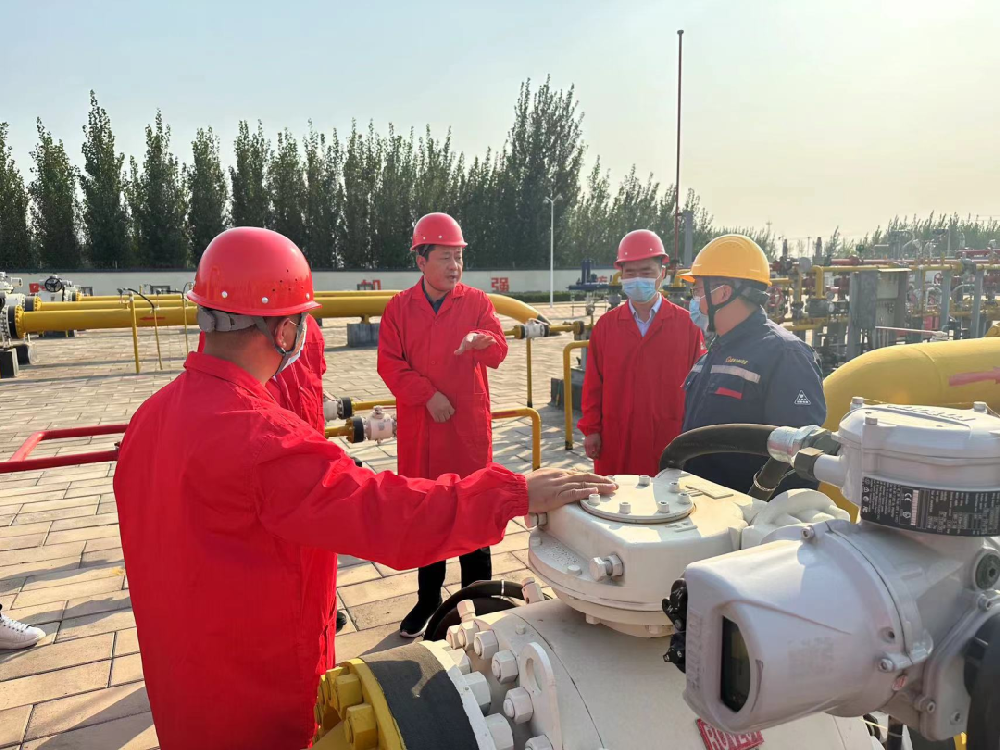 崔仲民赴建投華燃、邯鄲大龍新能源檢查安全生產(chǎn)工作
