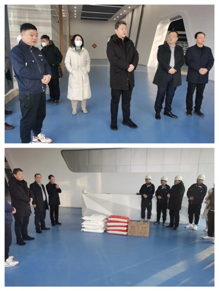 黨委副書記、總經(jīng)理崔仲民看望慰問春節(jié)堅(jiān)守一線值守人員